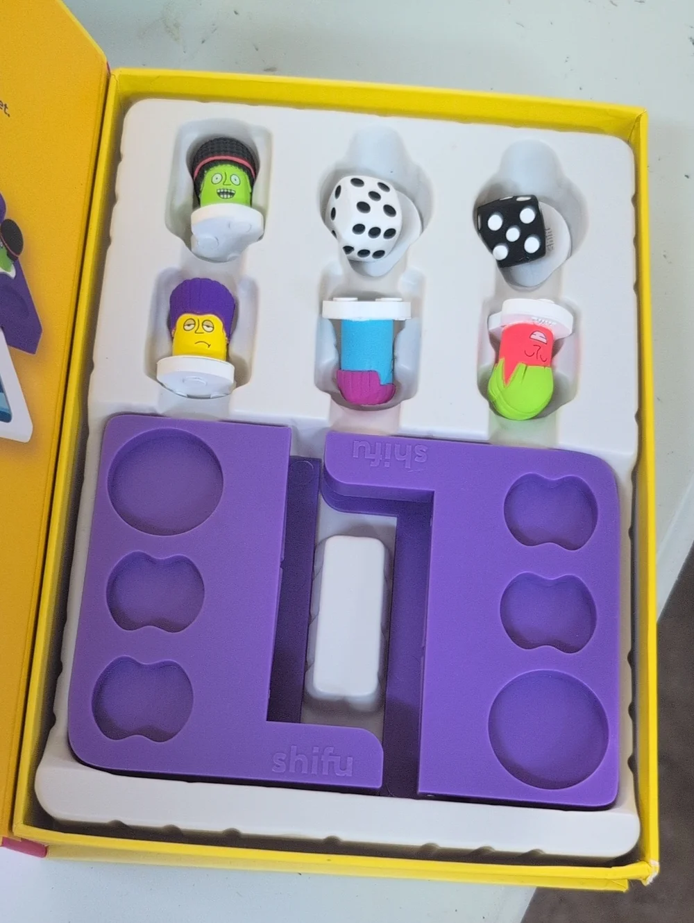 Shi by JOURNEYS Tacto Classics Interactive Board Game Accessory - Pink & Purple